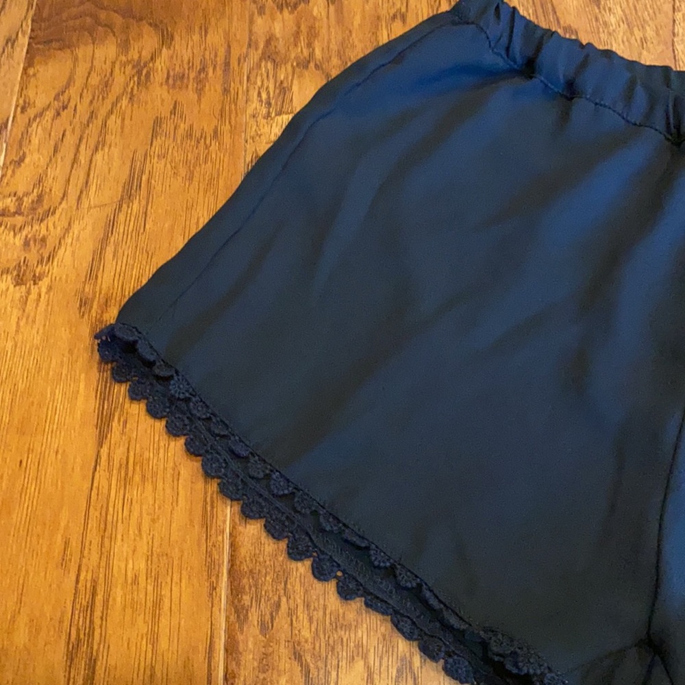 Brandy Melville Black Lace Shorts